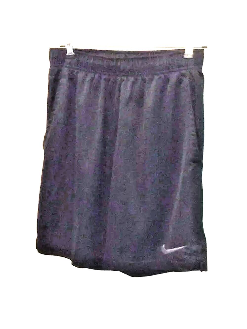 NIKE BOYS ATHLETIC SHORTS BLACK Sz SMALL